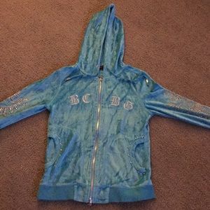 Blue gemstones jacket